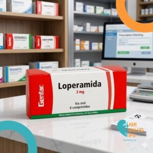 LOPERAMIDA 2MG C*6 TABLETAS GENFAR