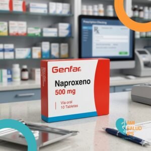 NAPROXENO 5000MG BLISTER*10 TABLETAS GENFAR