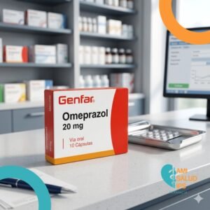 OMEPRAZOL 20MG C*10 CAPSULAS DE LIBERACION RETARDADA GENFAR