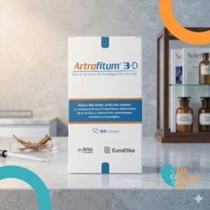 ARTROFITUM 3-D HARPAGOFITO 435MG, HARPAGOSIDOS 4.6MG FRASCO*84 CAPSULAS EUROETIKA