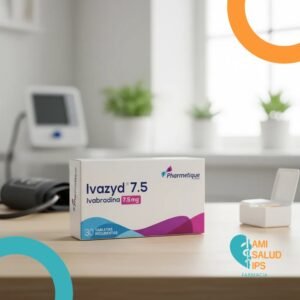 IVAZYD 7.5 IVABRADINA 7.5MG C*30 TABLETAS RECUBIERTAS LA SANTE