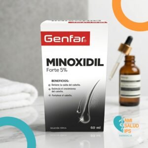 MINOXIDIL FORTE 5% SOLUCION TOPICA FCO*60ML GENFAR