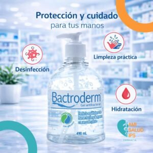 BACTRODERM GEL ANTIBACTERIAL CON GLICERINA FRASCO * 490 ML ECAR