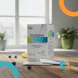 COLAGENO HIDROLIZADO, 10G VITAMINA C 500MG POLVO PARA RECONSTITUIR A SOLUCION ORAL C*30 SOBRES ECAR
