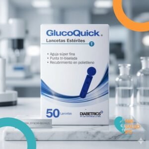 GLUCOQUICK LANCETAS ESTERILES C*50 LANCETAS - DIABETRICS
