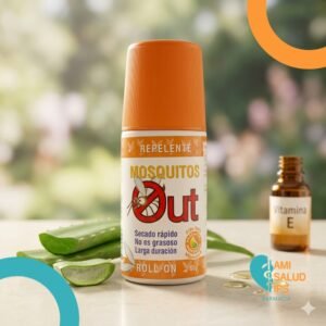 MOSQUITOS OUT REPELENTE ROLL-ON FRASCO*65G - INTERBREL