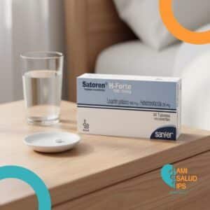 SATOREN H FORTE 100/25 LOSARTAN 100MG, HIDROCLOROTIAZIDA 25MG C*30 TABLETAS RECUBIERTAS BUSSIE