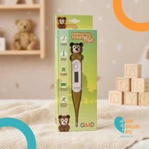 TERMOMETRO DIGITAL PEDIATRICO OSO CAJA*1 GMD