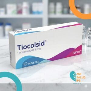TIOCOLSID TIOCOLCHICOSIDO 8MG C*10 TABLETAS RECUBIERTAS SANFER