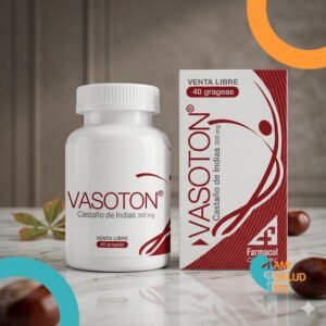 VASOTON CASTAÑO DE INDIAS 300MG FRASCO*40 GRAGEAS FARMACOL
