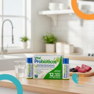 VTTAL PROBIOTICOS BIFIDOBACTERIUM INFANTIS 2.000 MILLONES SOLUCION ORAL C*12 FRASCOS DE 20ML - NUTRIMED