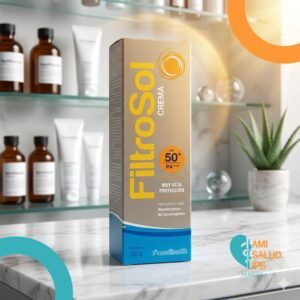 FILTROSOL SPF 50+ PROTECTOR SOLAR CREMA TOPICA TUBO*60G - MEDIHEALTH