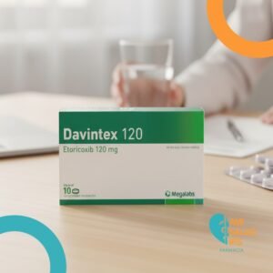 DAVINTEX ETORICOXIB 120MG C*10 COMPRIMIDOS RECUBIERTOS  - MEGALABS