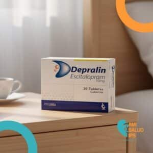 DEPRALIN ESCITALOPRAM 10MG C*30 TABLETAS CUBIERTAS - INCOBRA