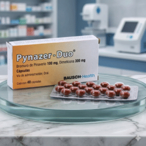 PYNAZER-DUO BROMURO DE PINAVERIO 100MG, DIMETICONA 300MG C*40 CAPSULAS BLANDAS - BAUSCH HEALT