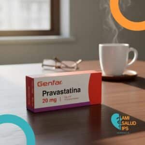 PRAVASTATINA 20MG C*10 COMPRIMIDOS - GENFAR