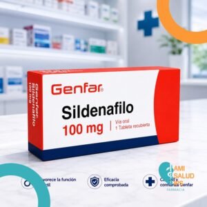 SILDENAFILO 100MG C*1 TABLETA RECUBIERTA - GENFAR