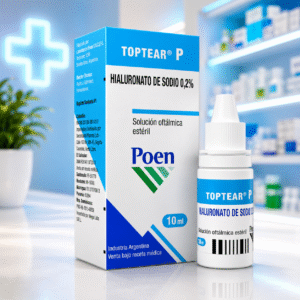 TOPTEAR P HIALURONATO DE SODIO 0.2% SOLUCION OFTALMICA FRASCO*10ML - POEN