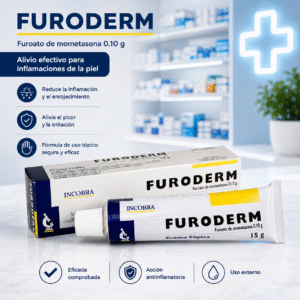 FURODERM CREMA MOMETASONA 0.1% CREMA TOPICA TUBO*15G - INCOBRA