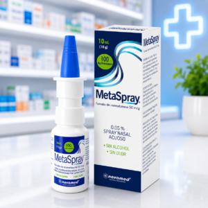 METASPRAY 10G MOMETASONA 0,05% SUSPENSION NASAL FRASCO SPRAY 100 PULS  - NOVAMED
