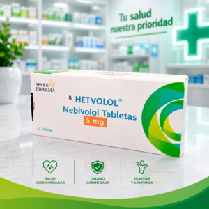 HETVOLOL NEBIVOLOL 5MG C*30 TABLETAS - HETERO