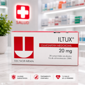 ILTUX OLMESARTAN 20MG C*28 COMPRIMIDOS RECUBIERTOS - ADIUM