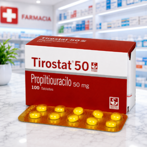 TIROSTAT 50 PROPILTIOURACILO 50MG C*100 TABLETAS - SIEGFRIED