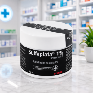 SULFAPLATA SULFADIAZINA DE PLATA 1% CREMA TOPICA POTE*60G - BUSSIE