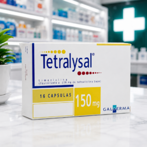 TETRALYSAL LIMECICLINA TETRACICLINA  EQ 150MG C*16 CAPSULAS - GALDERMA