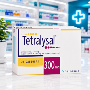 TETRALYSAL LIMECICLINA TETRACICLINA EQ 300MG C*28 CAPSULAS - GALDERMA