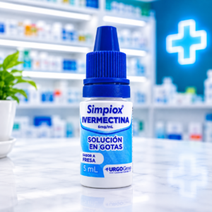 SIMPIOX IVERMECTINA 0.6% SOLUCION ORAL GOTAS FRASCO*5ML - GERCO