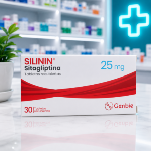 SILININ SITAGLIPTINA 25MG C*30 TABLETAS RECUBIERTAS - GENBIE