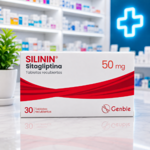 SILININ SITAGLIPTINA 50MG C*30 TABLETAS RECUBIERTAS - GENBIE