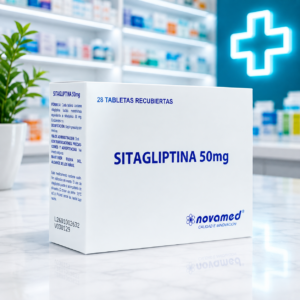 SITAGLIPTINA 50MG C*28 TABLETAS RECUBIERTAS NOVAMED