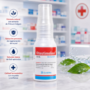 FITOSTIMOLINE SPRAY TRITICUM VULGARE 15% EXTRACTO ACUOSO SOLUCION TOPICA FRASCO*30ML - EUROETIKA