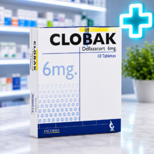 CLOBAK DEFLAZACORT 6MG C*10 TABLETAS - INCOBRA