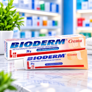 BIODERM KETOCONAZOL 2G, DEXAMETASONA 0.04G, GENTAMICINA 0.1G CREMA TOPICA TUBO*20G - SIEGFRIED